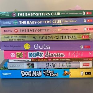 Set of tween girl books! 📚📚